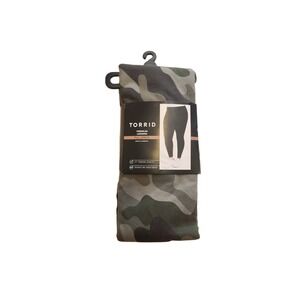 TORRID Premium Camo Full‎ Length Legging 27 Inch Inseam Signature Waistband